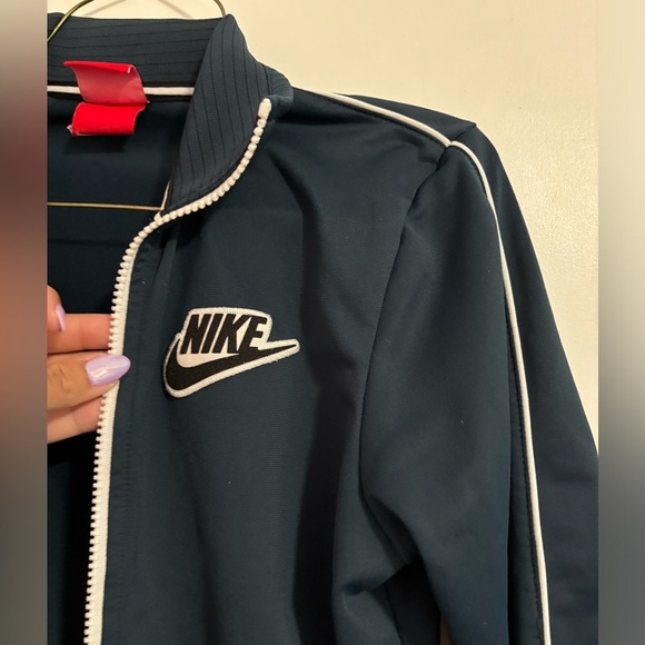 Nike Pine Green Track Suit Jacket Small Womens Full Zip - Picture 4 of 4